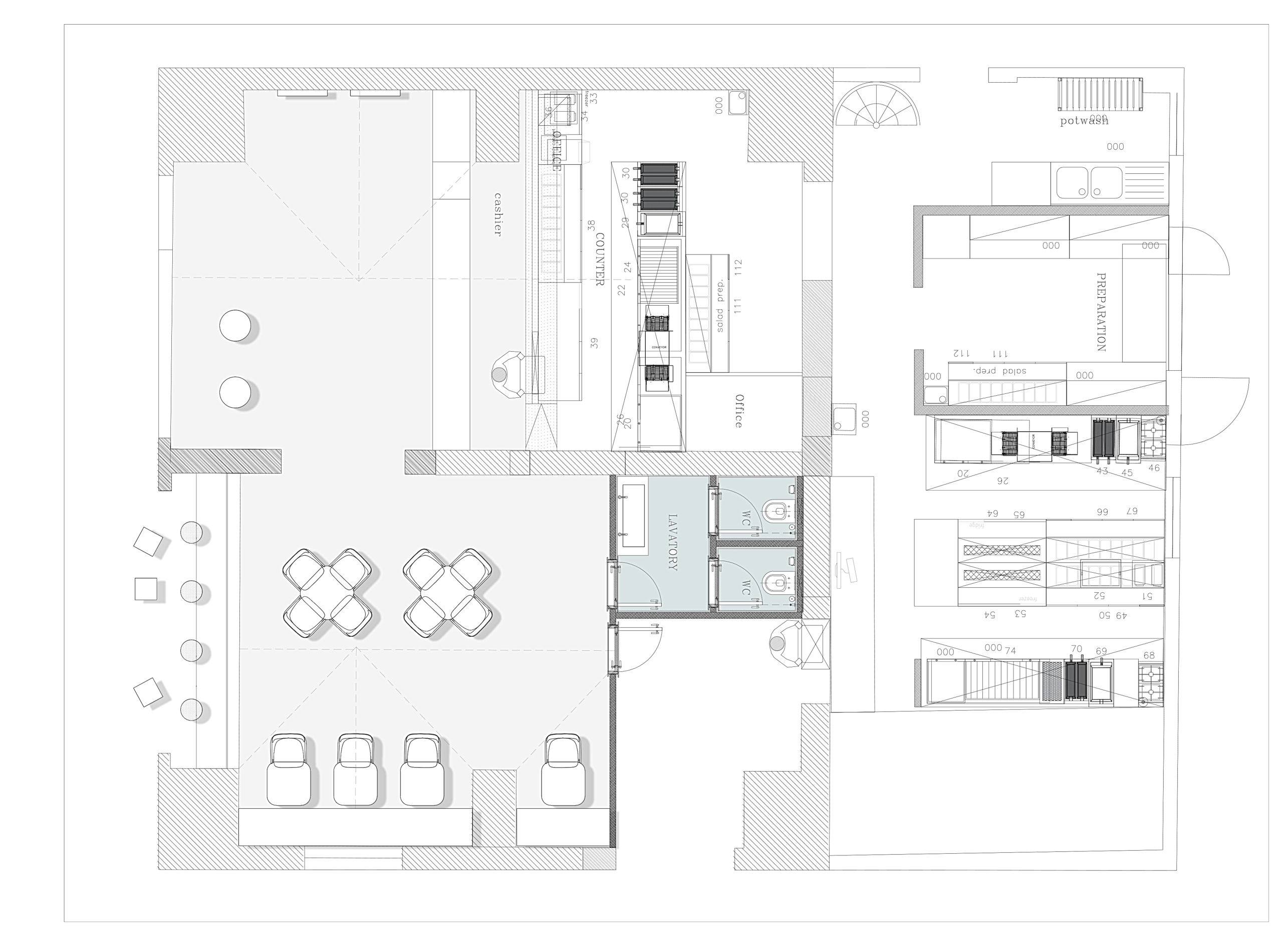 Ground-floor plan